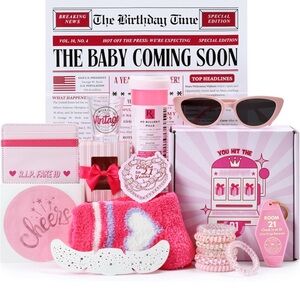 Pink Bath & Body Gift Set